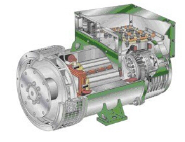 雷鸣镇发电机内部结构图